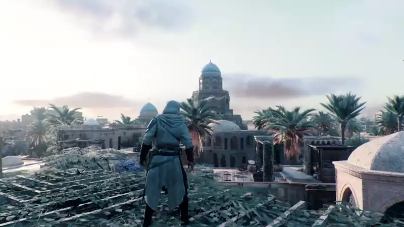 Assassin's Creed Mirage will feature a "desaturated blue/gray" mode for those stuck in 2007