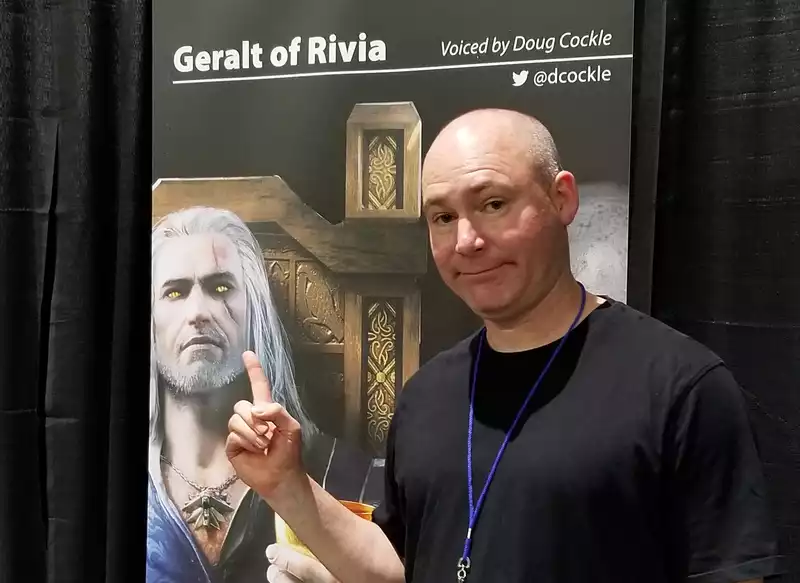 The Witcher community supports Geralt's voice actor, Doug Cockle, who has been diagnosed with cancer.