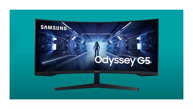 Get into your favorite games with a 34" curved ultrawide display on sale for $400!