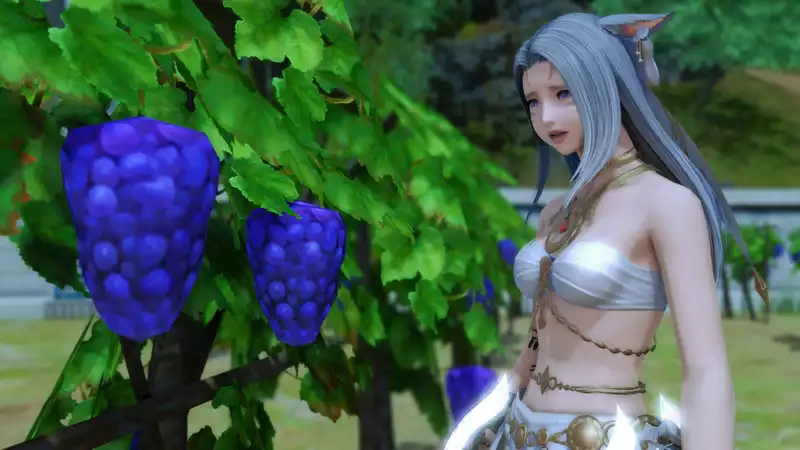 Final Fantasy 14" immortalizes the infamous grape