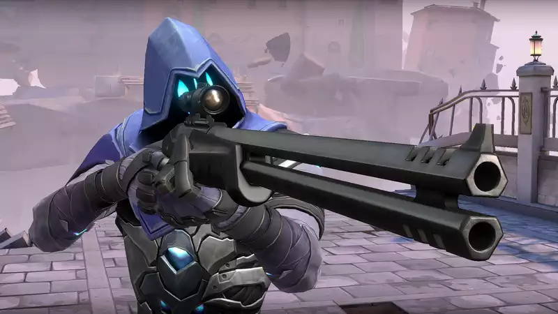 New gun for the first time in four years in the Vallorant, a "high-impact, double-barreled sniper rifle".