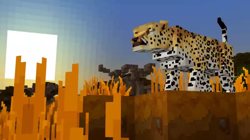 Live as a "Great White Shark, Great White Wolf, Leopard, etc." in Minecraft! The BBC teaches us about life on Earth.