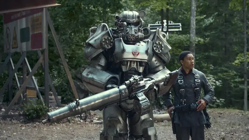 The "Fallout" showrunners took it upon themselves to faithfully recreate the iconic power armor.