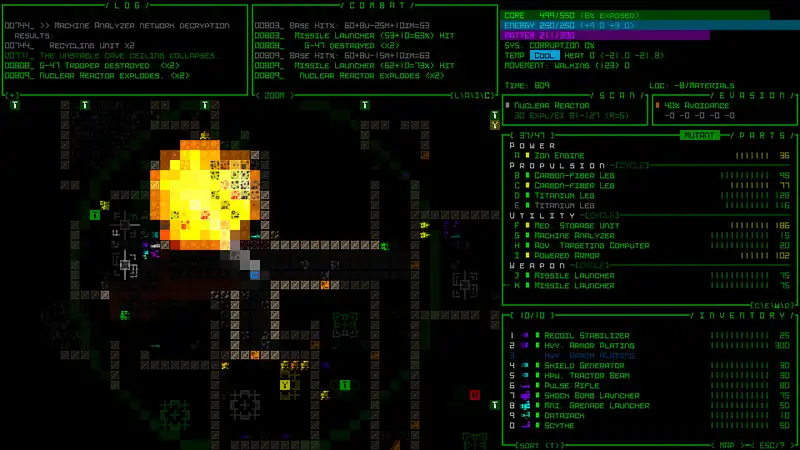 Robot Roguelike Cogmind outlines three free extensions for its ultra-customizable Scrapbot