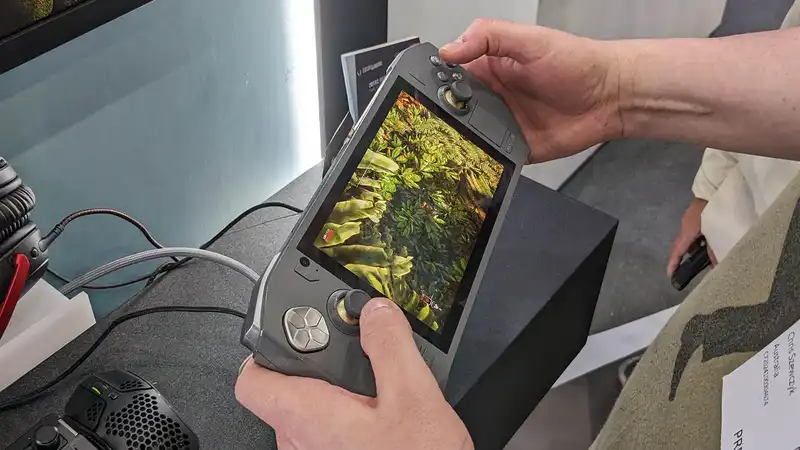Hands-on with the Zotac Zone gaming handheld: gorgeous screen, but competition is fierce