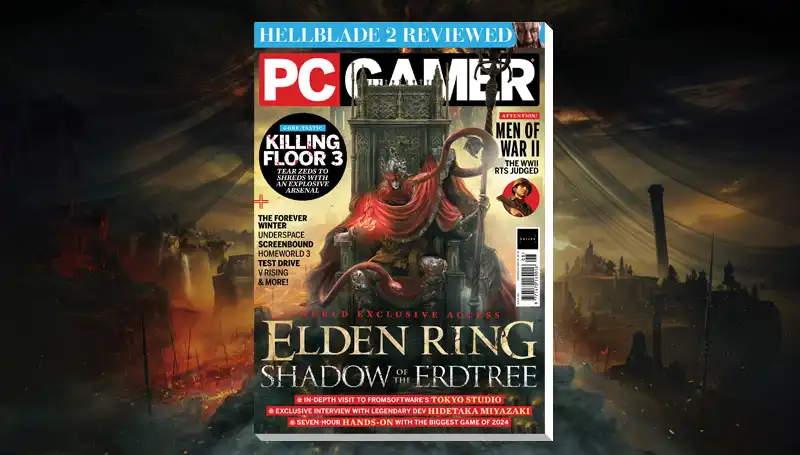 A new issue of PC Gamer magazine is now on sale: The Elden Ring: The Shadow of the Eld Tree