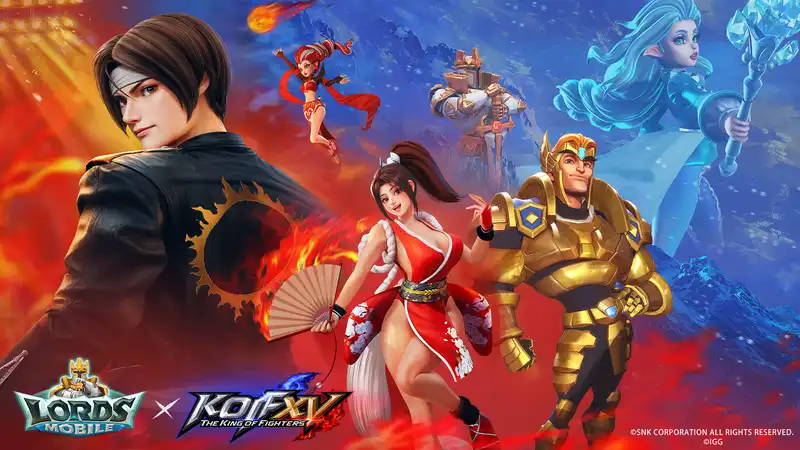 Rose Mobile is preparing for the next battle as it kicks off a collaboration with the King of fighters XV